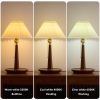 Walnut Table Lamp with Empire Lamp Shade, Vintage style table lamp