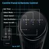 40 Inch Tower Fan with Remote 75˚ Oscillating Fan with 3 Wind Modes and 4 Wind Speeds