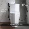 Toilet bidet sprayer (black)