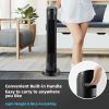 40 Inch Tower Fan with Remote 75˚ Oscillating Fan with 3 Wind Modes and 4 Wind Speeds