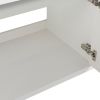 Bathroom Vanity With Single Sink,Soft Close Doors,18 Inch For Small Bathroom,18x10-00518